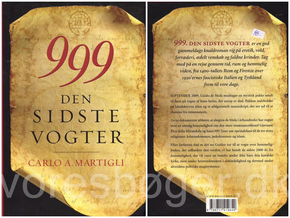 999 Den sidste vogter - Carlo A.Martigli